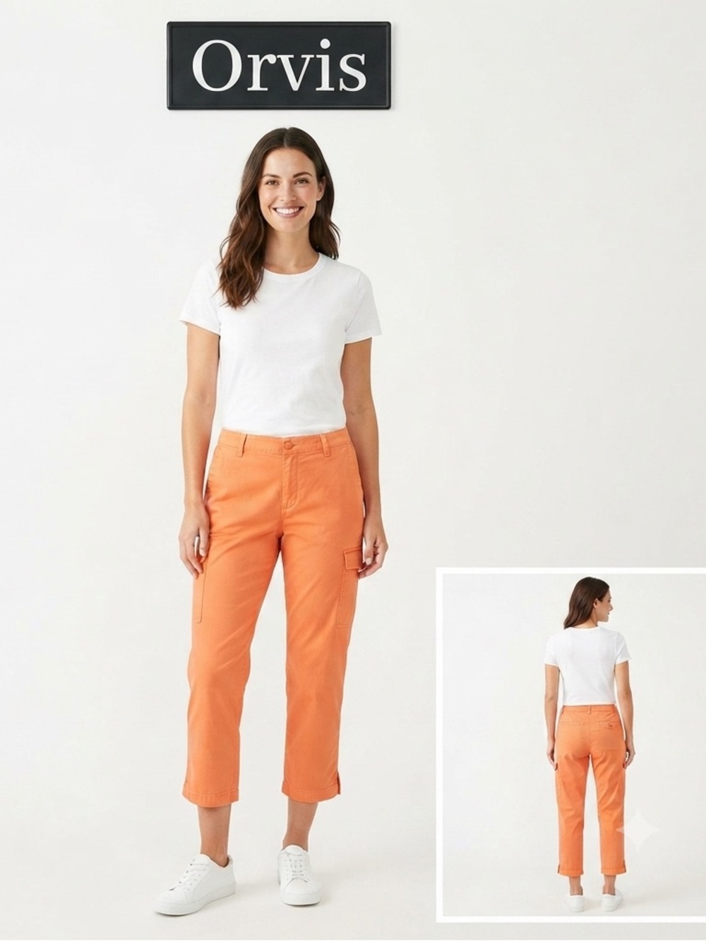 Orvis Orange Crop Cargo Pants 8
